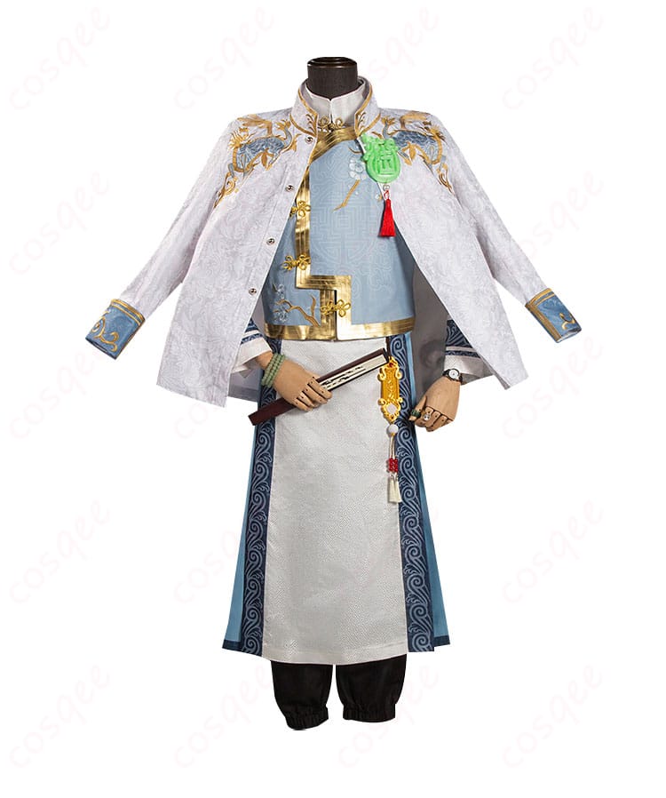 「IdentityV」白黒無常のコスプレ衣装の正面画像。