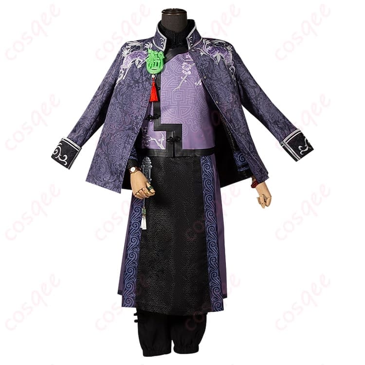 第五人格 白黒無常 范無咎 麒麟商人SSR コスプレ｜東方の気配と装飾映えで存在感アップ - 1枚目の画像