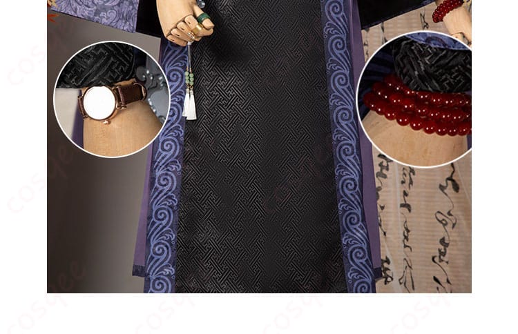 白黒無常コスプレ衣装の手表と手链。細部までこだわり抜かれたアクセサリー。