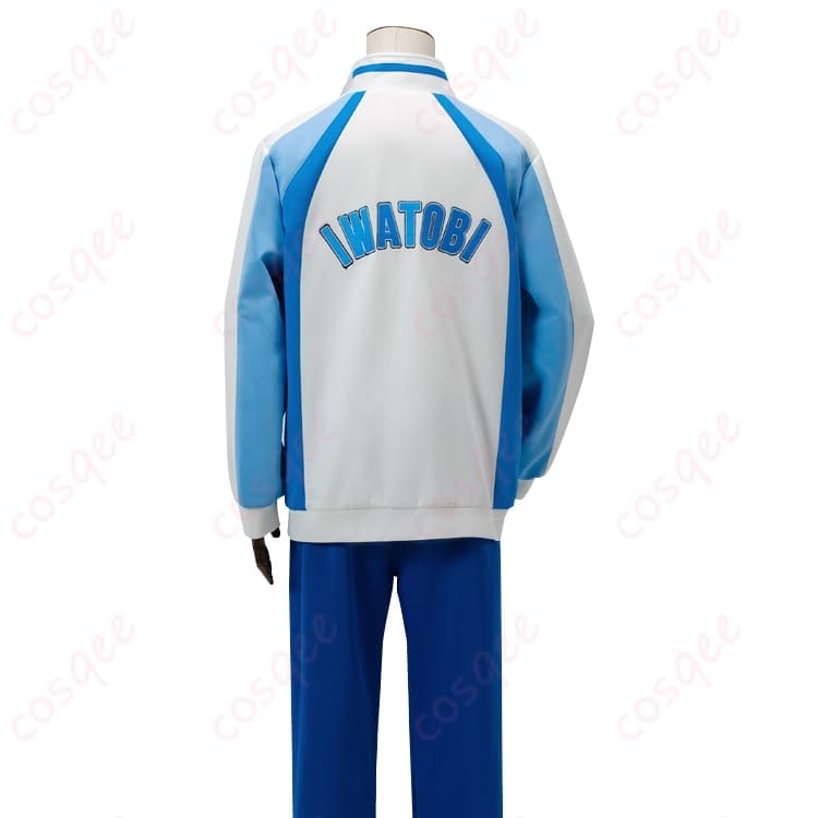 Free! 岩鳶高校水泳部 ジャージ上下 コスプレ｜爽やか配色で写真映えする動きやすい一着 - 2枚目の画像