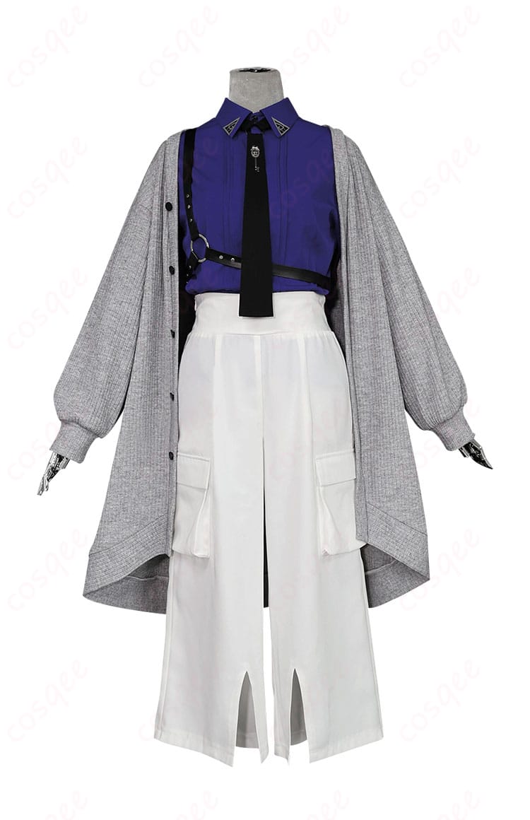 商品正面図 – VVSコスプレ衣装の正面からの詳細画像。快適な着心地をご確認ください。