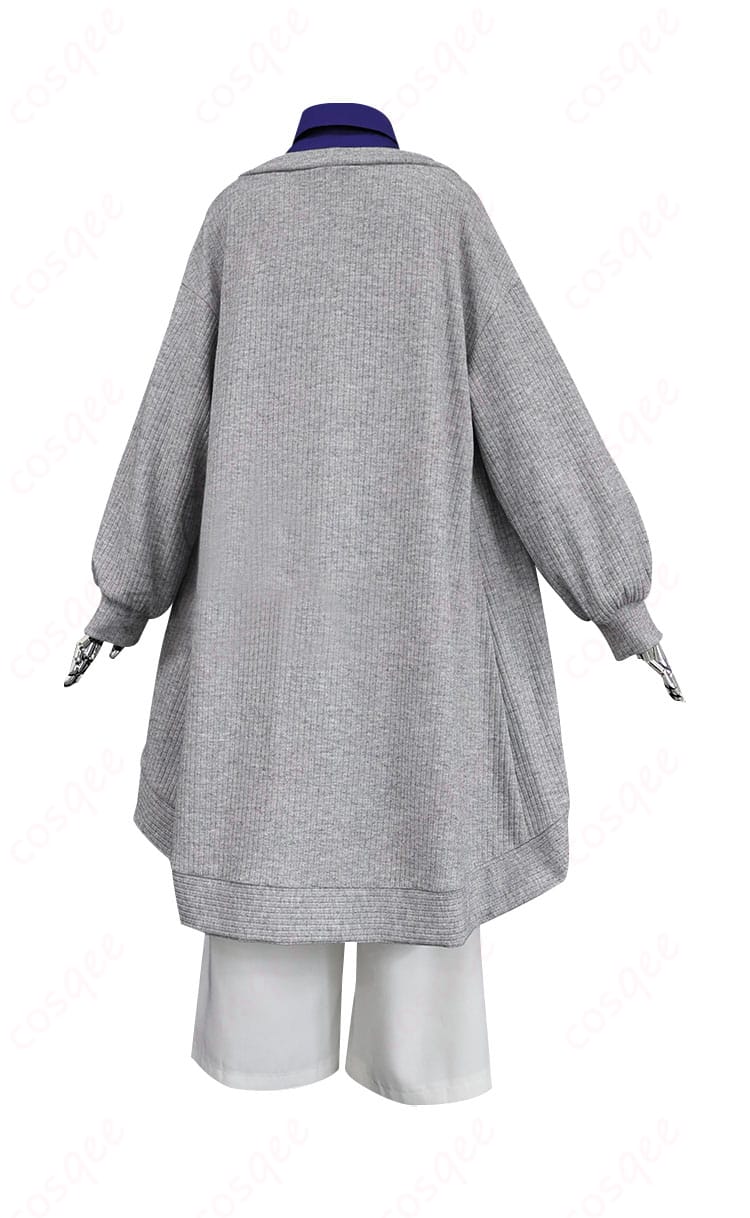 商品背面図 – コスプレ衣装の背面。VVS仕様で忠実に再現されたデザイン。