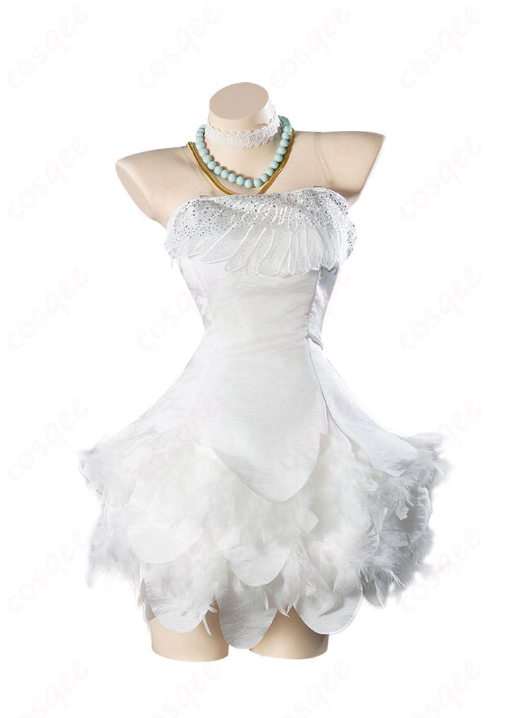 パンティ&ストッキングwithガーターベルトのパンティコスプレ衣装正面。カジノドレススタイルで、華やかなデザインが特徴。