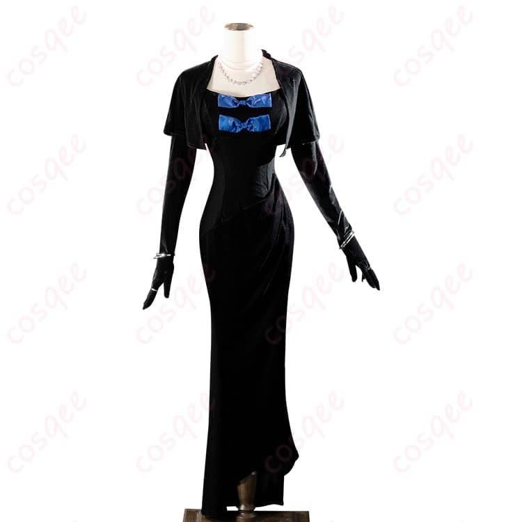 ストッキングのカジノドレスが写真映えする上品コスプレ衣装｜夜イベントにも着やすい - 1枚目の画像