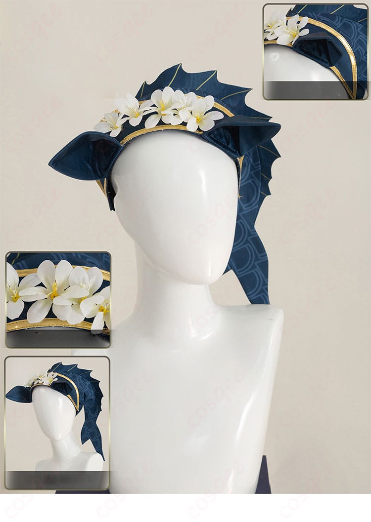 納棺師(イソップ・カール) コスプレ衣装 帽子頭飾りの詳細 高いクオリティ