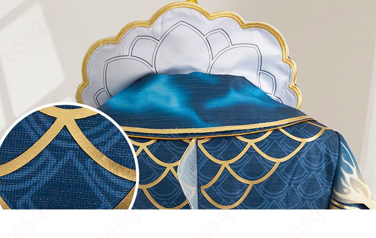 納棺師(イソップ・カール) コスプレ衣装 背面のデザイン 細部まで再現