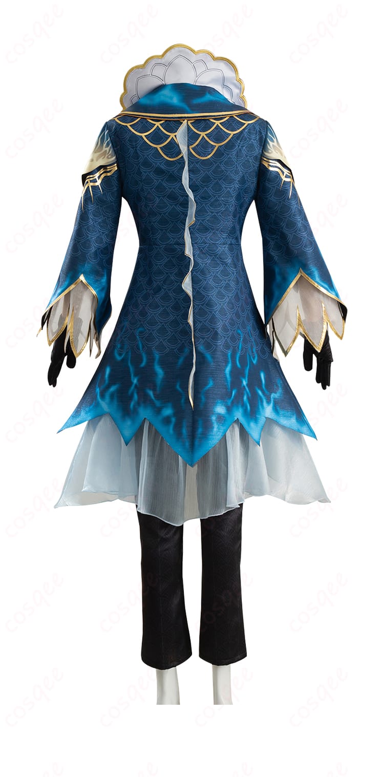 納棺師(イソップ・カール) コスプレ衣装 背面画像 詳細なデザイン