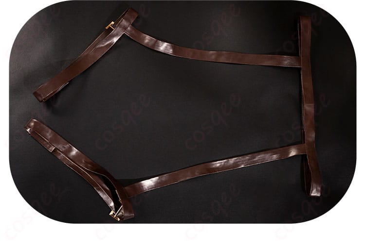 コスプレ衣装全体の装飾詳細画像。全身を通して美しいデザインと細部の仕上げが感じられます。