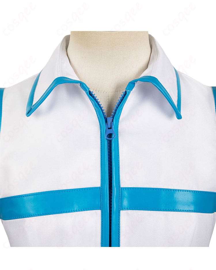 ルーシィ・ハートフィリアの衣装の衣領装飾。精緻なデザインで、キャラクターの魅力を引き立てます。