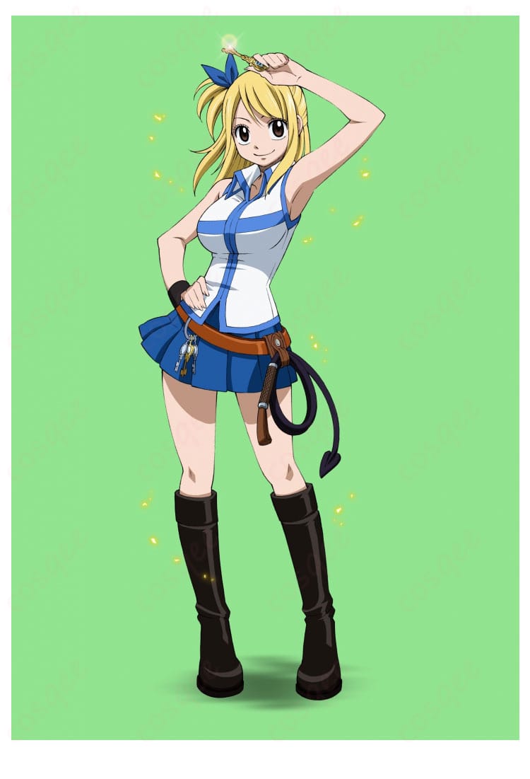 ルーシィ・ハートフィリア コスプレ衣装(星霊魔導士版)アニメ「FAIRY TAIL」のキャラクター衣装。高い再現度で忠実に再現されたコスプレ衣装。