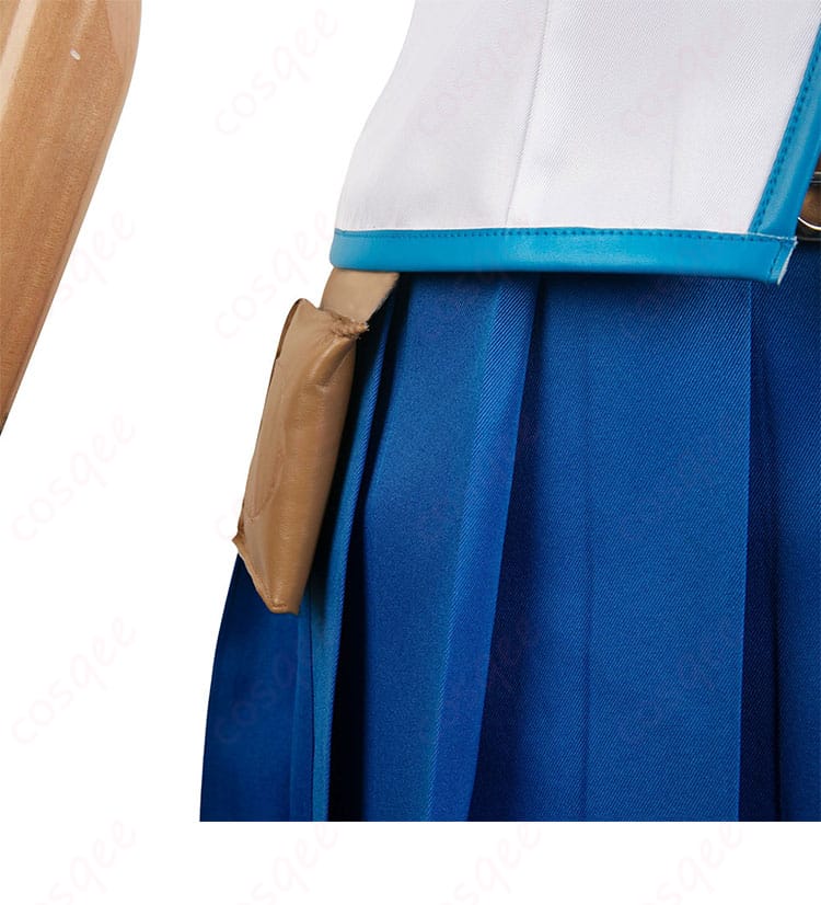 ルーシィ・ハートフィリアのコスプレ衣装の腰包。高品質な素材と細かなディテールで再現されています。