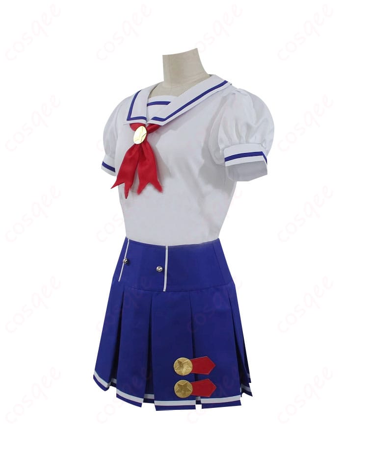 アイカツ! 星宮いちご・霧矢あおい コスプレ衣装 右側面画像。衣装の全体的なシルエットが見える角度。