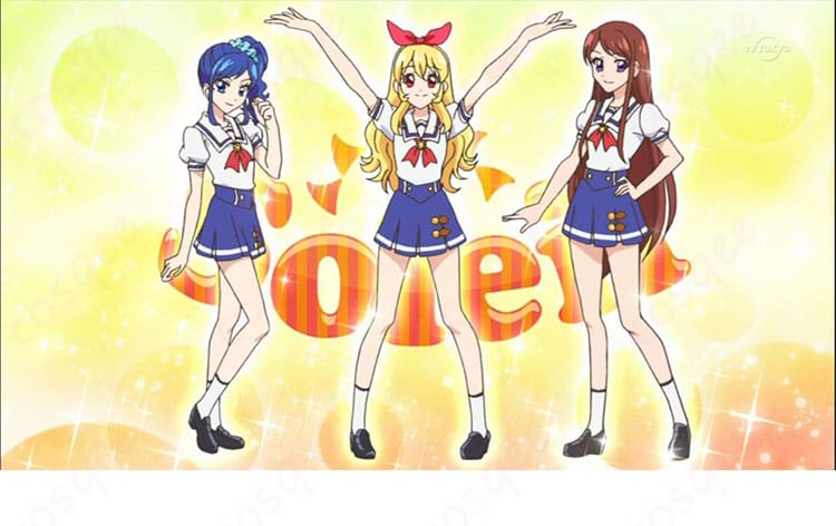アイカツ! 星宮いちご・霧矢あおい コスプレ衣装 役柄画像。アイカツ!のキャラクターが忠実に再現されています。