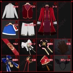 ウマ娘 キタサンブラック 新勝負服コスプレ衣装 華やかな装飾とマントが映える一着 - 8枚目の画像（サムネイル）