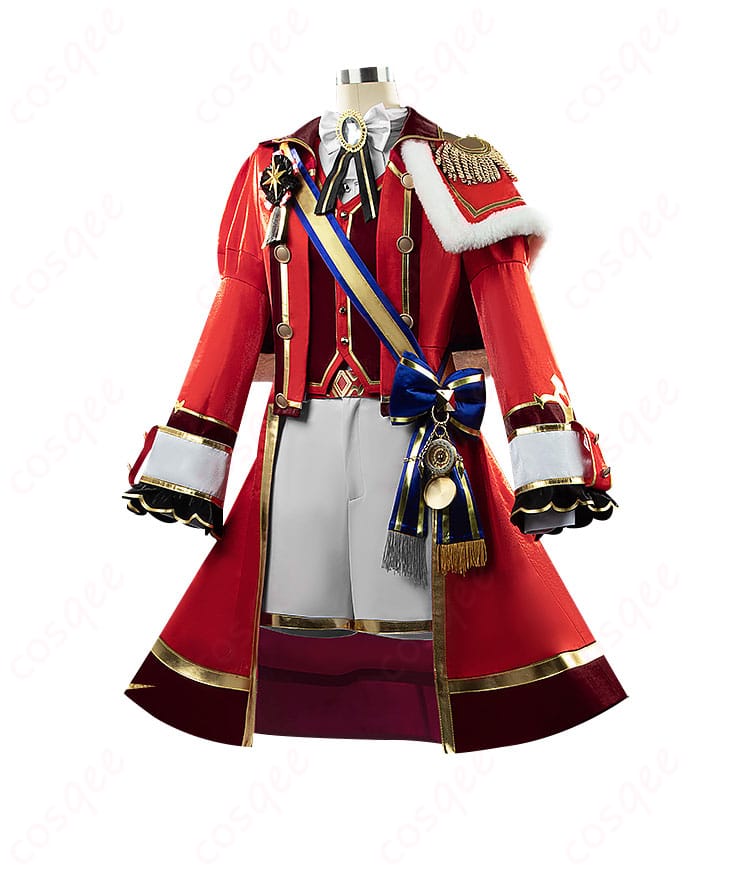 キタサンブラック コスプレ衣装の側面から見た画像。ディテールにこだわった仕上がり。