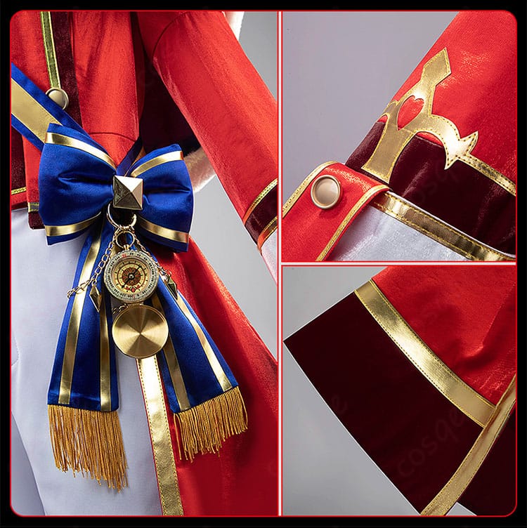 腰元の蝶結びと衣裾の装飾ディテール。かわいらしいアクセント。