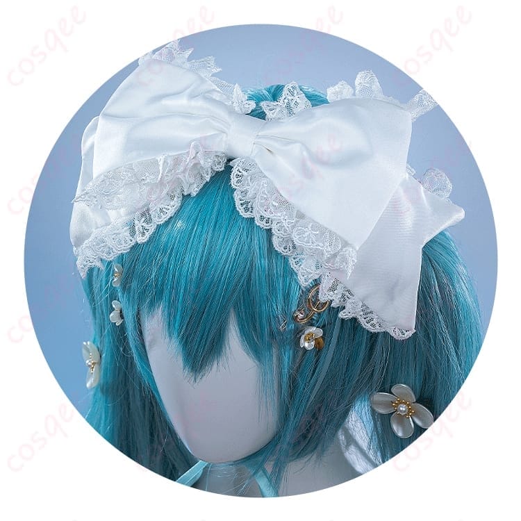 初音ミク 16周年記念ロリータ風コスプレ衣装 可憐で写真映えする推し活コーデ - 6枚目の画像