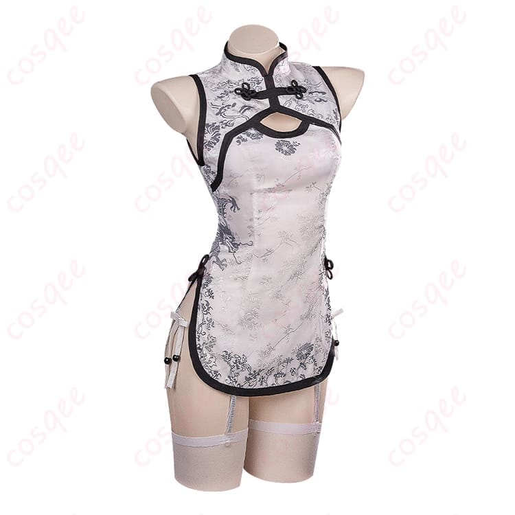 ヨスガノソラ 春日野穹の黒チャイナ風コスプレ衣装 しなやかで写真映えする着こなしへ - 1枚目の画像