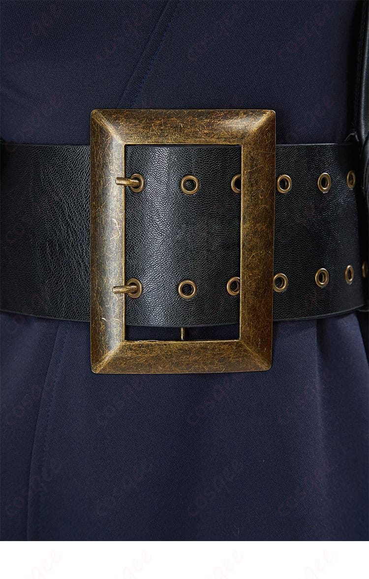 ONE PIECE ニコ・ロビン コスプレ衣装 腰封の装飾。美しいウエストラインを強調するディテール。