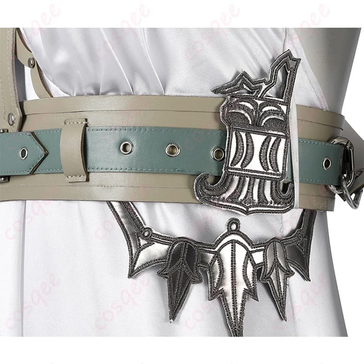 FF7リバース ティファ ルーザ姫の演劇LOVELESS版コスプレ｜刺繍が映える上品ドレス - 6枚目の画像