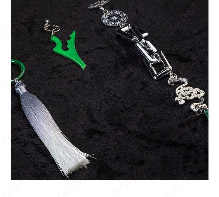 耳飾りのディテール