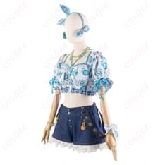 ラブライブ 蓮ノ空 日野下花帆＆乙宗梢 夏めきペイン風コスプレで爽やかに映える - 4枚目の画像（サムネイル）