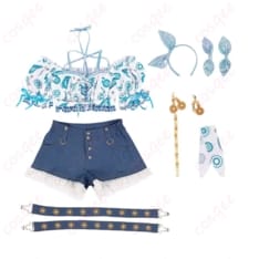 ラブライブ 蓮ノ空 日野下花帆＆乙宗梢 夏めきペイン風コスプレで爽やかに映える - 6枚目の画像（サムネイル）