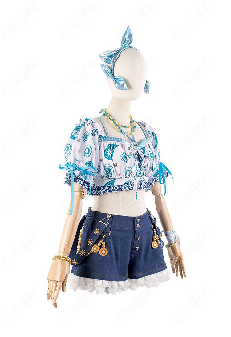 日野下花帆・乙宗梢 コスプレ衣装の右側画像。服のディテールとデザインが鮮明に見える。