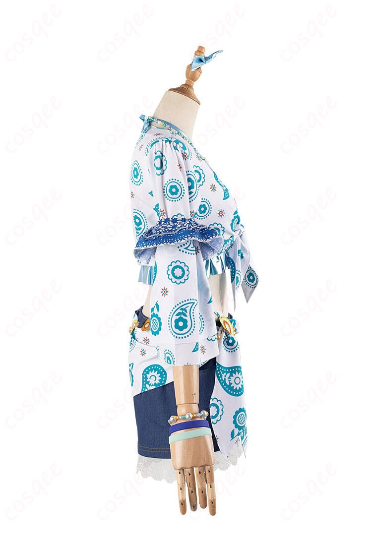 右側の衣装装飾、村野さやか・夕霧綴理の衣装のディテール