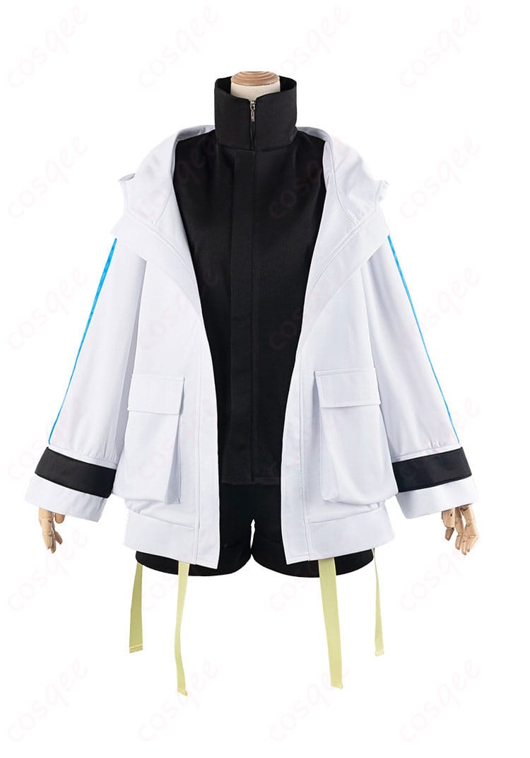 BanG Dream! 高松燈 コスプレ衣装 正面 - 高松燈のコスプレ衣装の正面ビュー。鮮やかなディテールが特徴です。