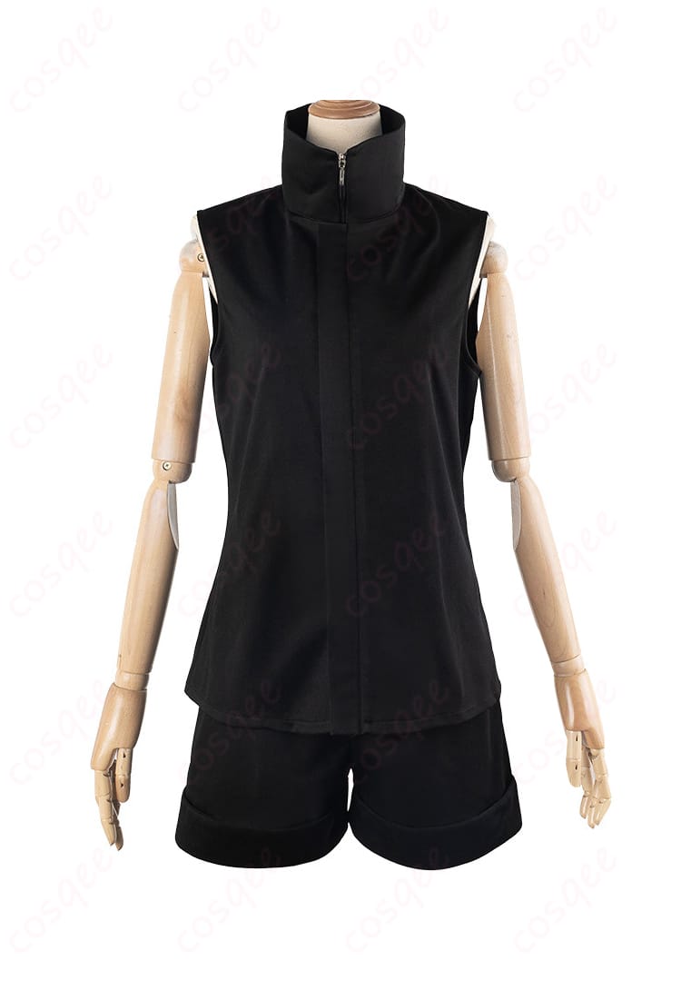 BanG Dream! 高松燈 コスプレ衣装 内搭正面 - 高松燈コスプレ衣装の内搭部分の詳細。着心地の良い素材。