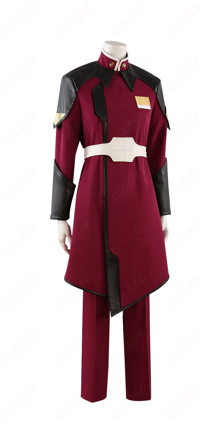 アスラン・ザラ コスプレ衣装 右側 - 詳細な装飾が施されたコスプレ衣装