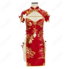 ストリートファイター 春麗のチャイナドレス風コスプレ 衣装一式で写真映えも動きやすさも両立 - 1枚目の画像（サムネイル）