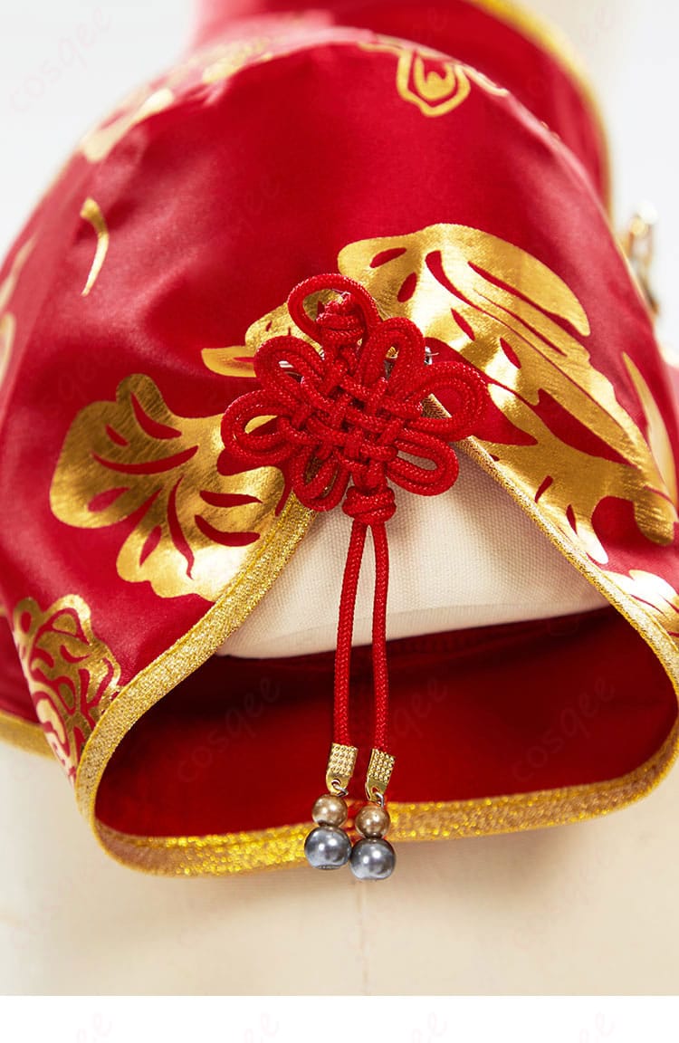 春麗 コスプレ衣装 袖口装飾 衣装の完成度を高めるディテール。コスプレファン必見!