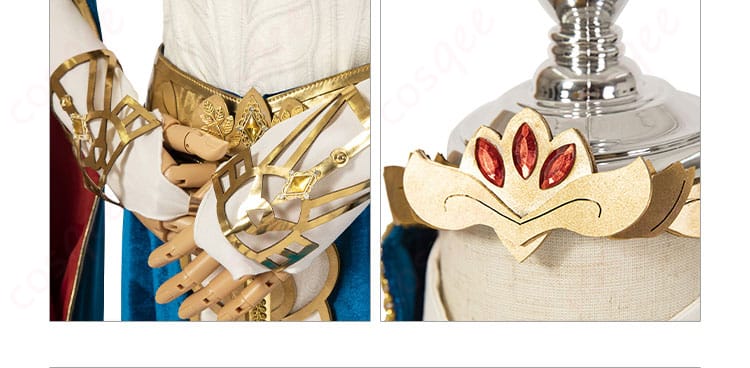 ゼルダ姫の首飾りと頭飾りの詳細。リアルな質感と美しいデザイン。