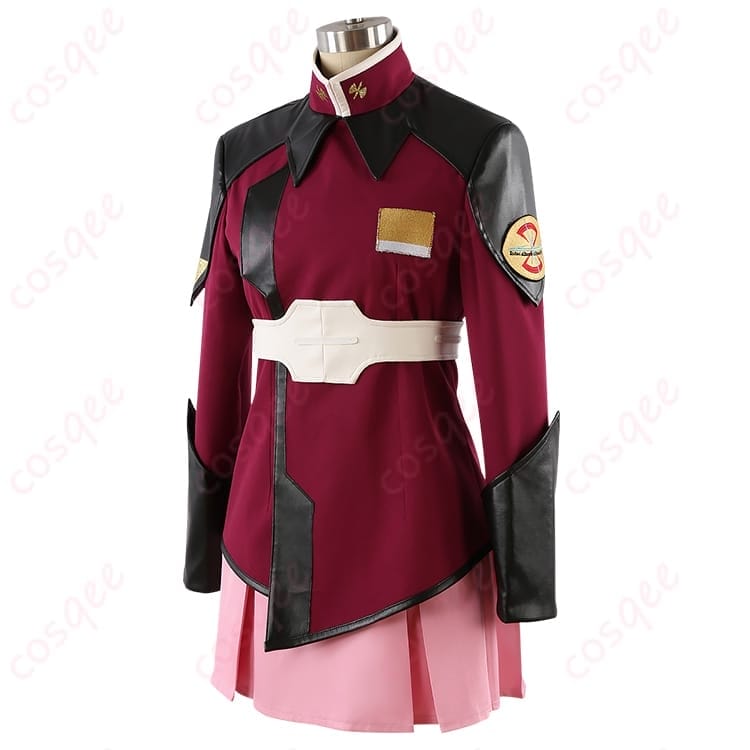 ガンダムSEED ルナマリア・ホークの赤が映える制服コスプレ衣装｜写真映えと着やすさを両立 - 2枚目の画像
