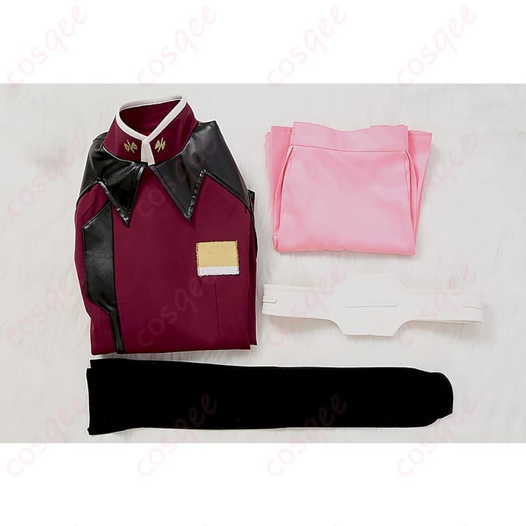 ガンダムSEED ルナマリア・ホークの赤が映える制服コスプレ衣装｜写真映えと着やすさを両立 - 4枚目の画像