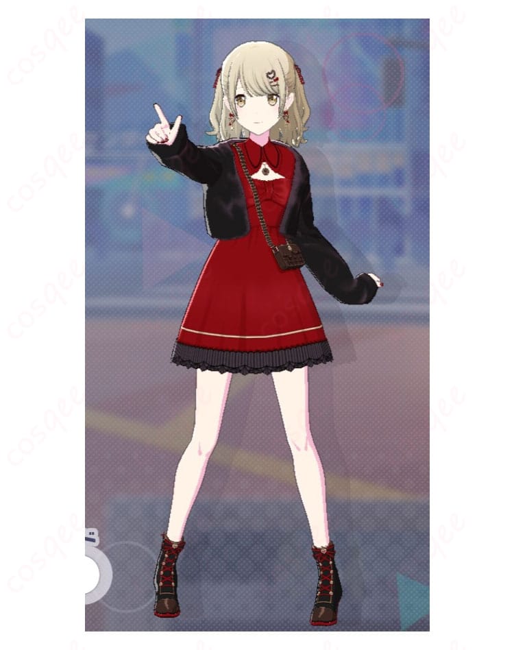 プロジェクトセカイ 小豆沢こはね コスプレ衣装 小悪魔系スイートチョコレートのキャラクター画像。魅力的なデザインで、ファン必見!