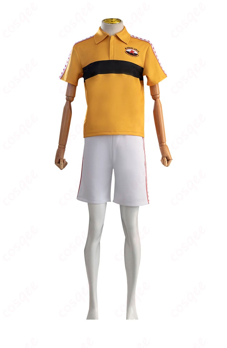 短袖と短パンのセットアップの正面デザイン詳細