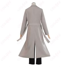 文豪ストレイドッグス 太宰治 コスプレ衣装 ロングトレンチが映える知的ミステリアスな一着 - 4枚目の画像（サムネイル）