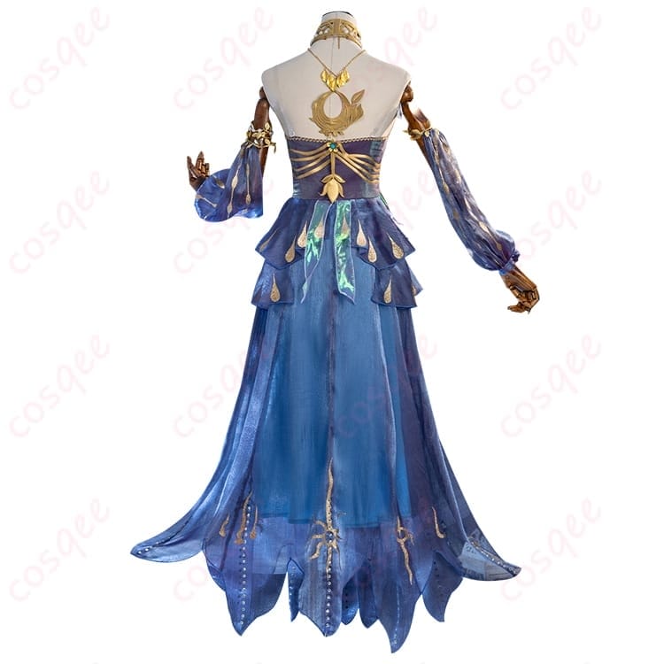 第五人格 グレイス 涙を流す神女の神秘を纏うコスプレ衣装｜軽やかで写真映えする華やか装飾 - 3枚目の画像