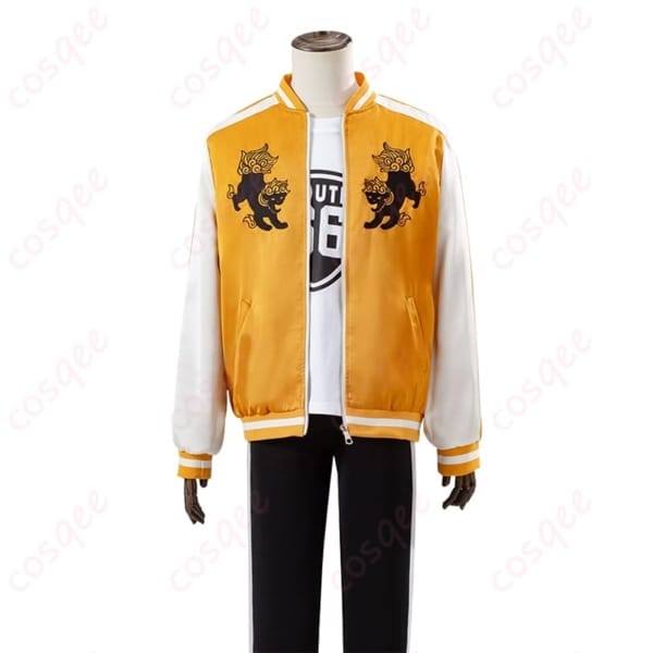 WIND BREAKER 兎耳山丁子 コスプレ衣装 刺繍スカジャンが映える硬派ストリートコーデ