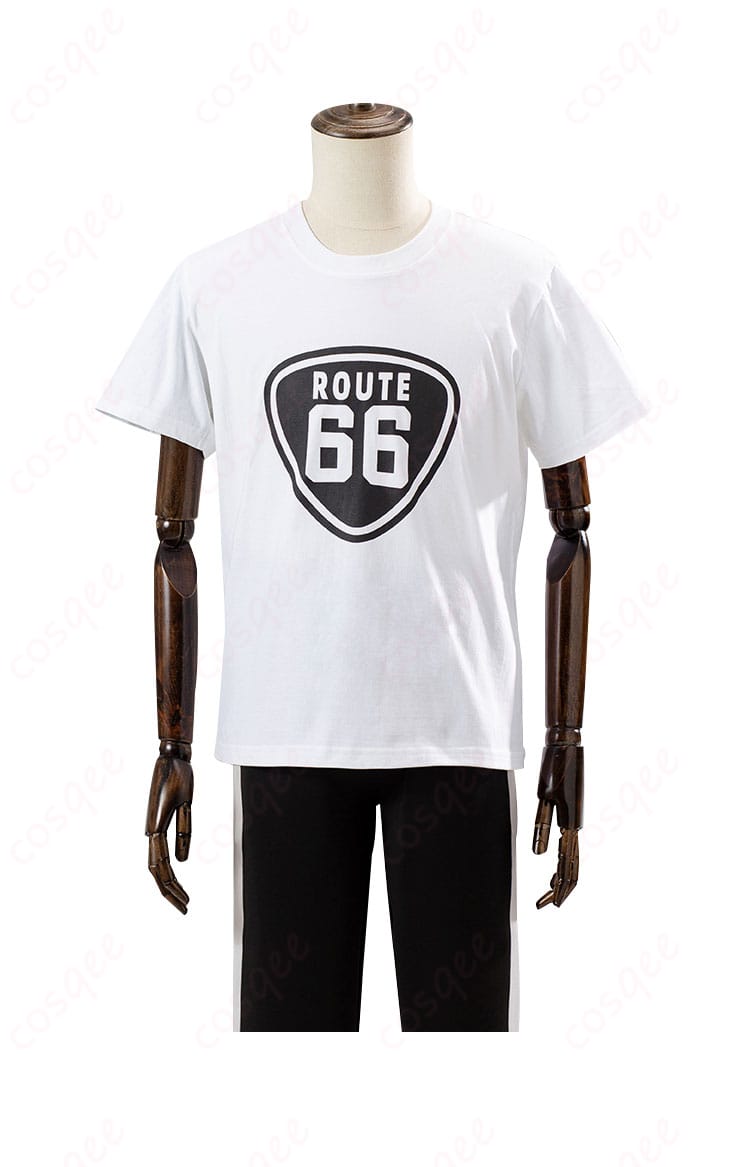 兎耳山丁子コスプレ衣装の内搭短袖部分の細部(前面)。