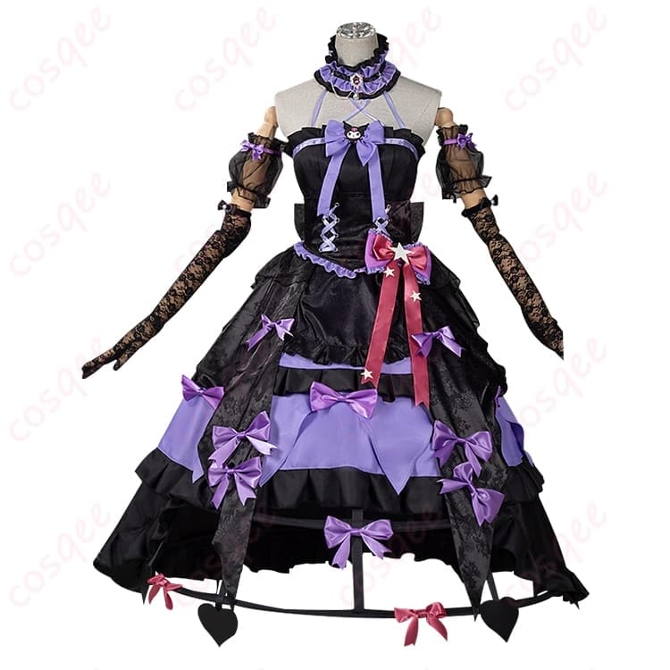 血の女王マリー×クロミのダーク可愛い世界観を纏えるゴシックコスプレ衣装 - 2枚目の画像