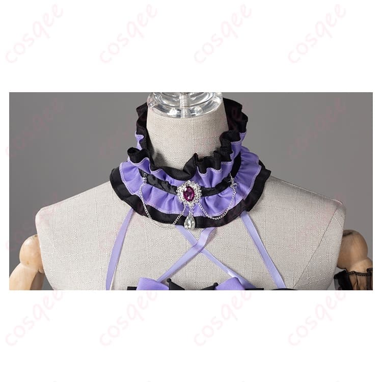 血の女王マリー×クロミのダーク可愛い世界観を纏えるゴシックコスプレ衣装 - 5枚目の画像