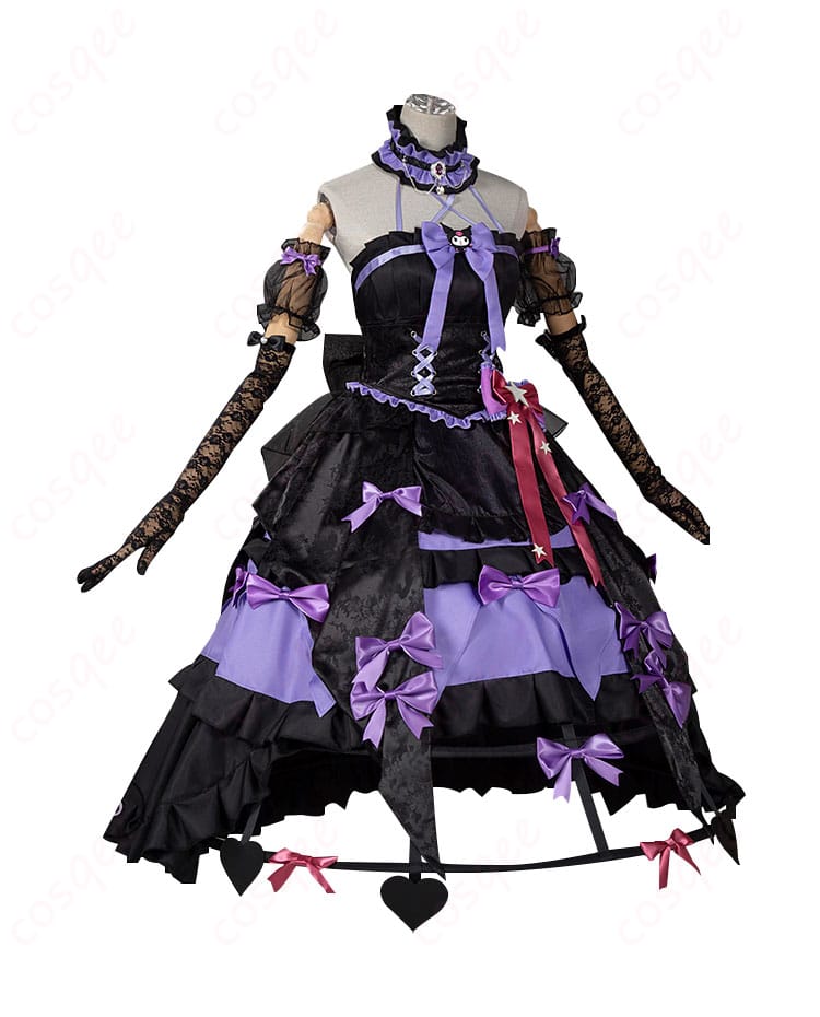 血の女王×クロミ コスプレ衣装 側面画像