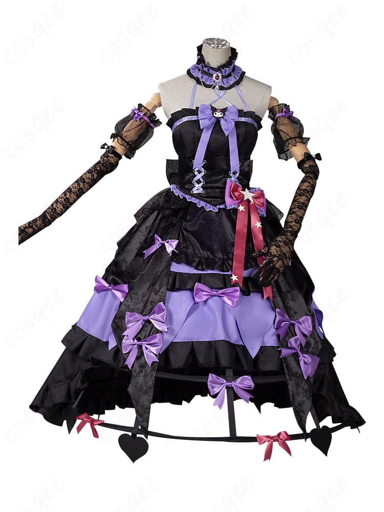 コスプレ衣装の装飾細部、細やかなデザイン