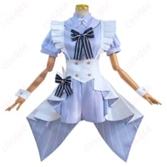 ごちうさ 香風智乃の清楚メイド風コスプレ衣装 上品シルエットで写真映えする制服セット - 1枚目の画像（サムネイル）