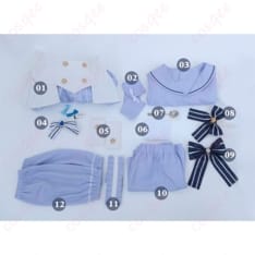 ごちうさ 香風智乃の清楚メイド風コスプレ衣装 上品シルエットで写真映えする制服セット - 5枚目の画像（サムネイル）