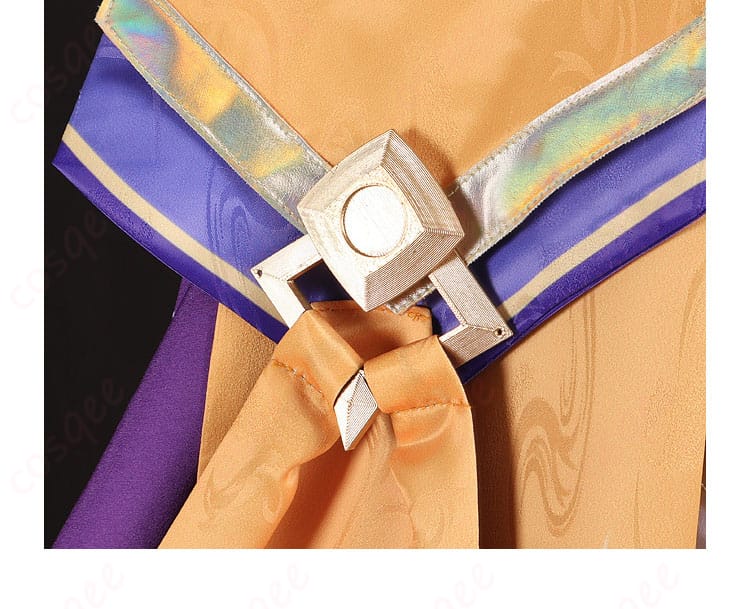 セトス コスプレ衣装の披肩背面のディテール。背面の装飾にもこだわりが光ります。